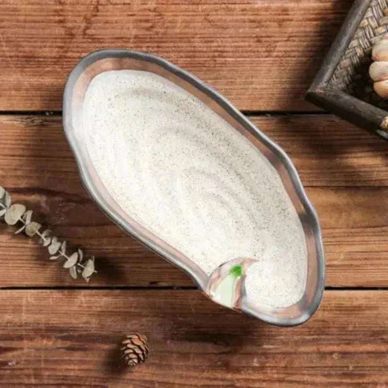 Hom & Ember – Elegant Shell - Shaped Serving Platters for Stylish Entertaining - Hom & Ember