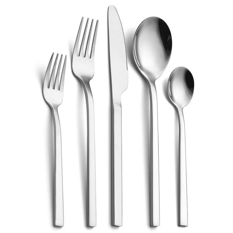 Hom & Ember – Elegant Stainless Steel Cutlery Set for a Sophisticated Dining Experience - Hom & Ember