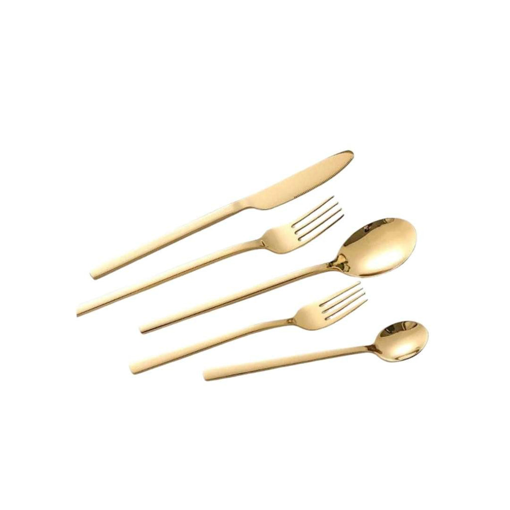 Hom & Ember – Elegant Stainless Steel Cutlery Set for a Sophisticated Dining Experience - Hom & Ember