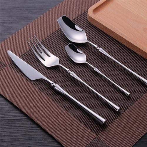 Hom & Ember – Elegant Stainless Steel Cutlery Set for a Touch of Sophistication - Hom & Ember