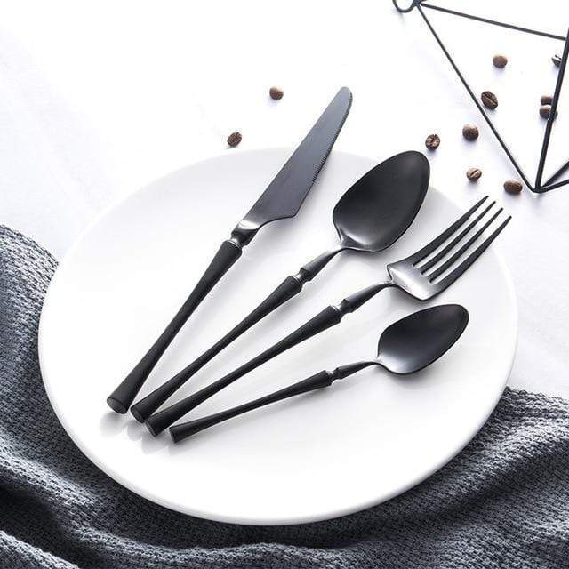 Hom & Ember – Elegant Stainless Steel Cutlery Set for a Touch of Sophistication - Hom & Ember