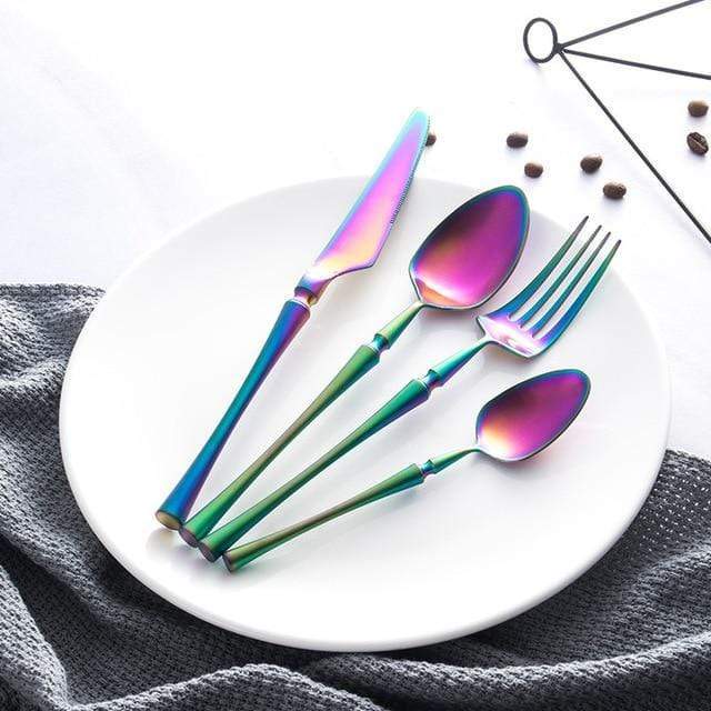 Hom & Ember – Elegant Stainless Steel Cutlery Set for a Touch of Sophistication - Hom & Ember