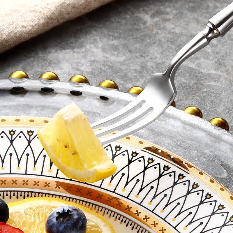 Hom & Ember – Elegant Stainless Steel Cutlery Set for Sophisticated Dining Experiences