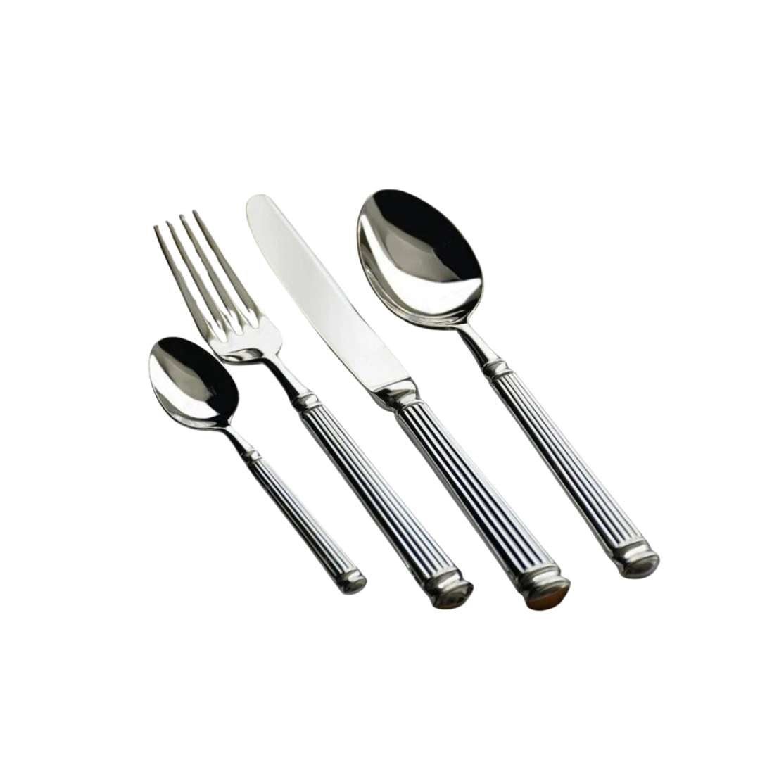 Hom & Ember – Elegant Stainless Steel Cutlery Set with Sleek Design for a Sophisticated Dining Experience - Hom & Ember
