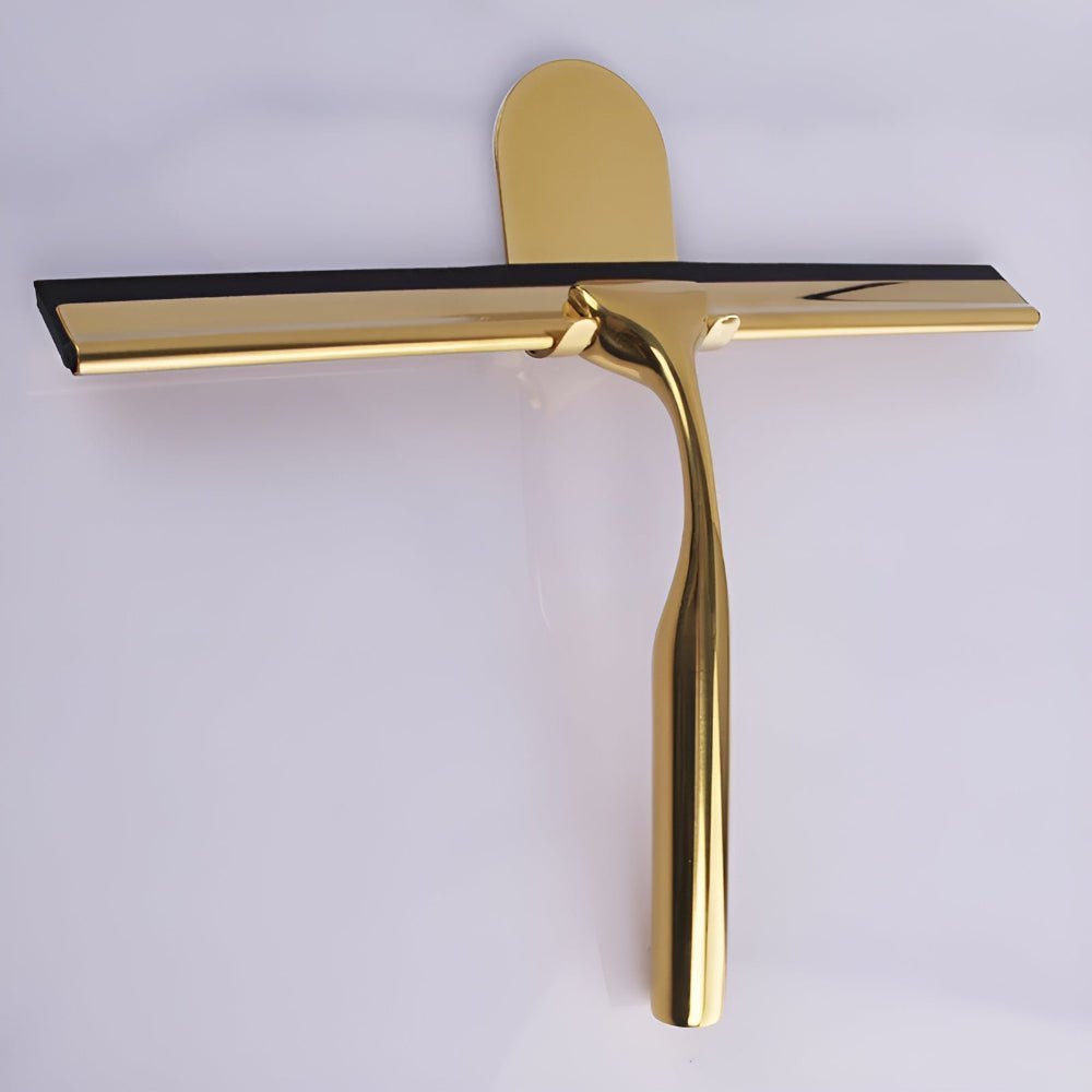Hom & Ember – Elegant Stainless Steel Shower Squeegee for a Spotless Bathroom - Hom & Ember