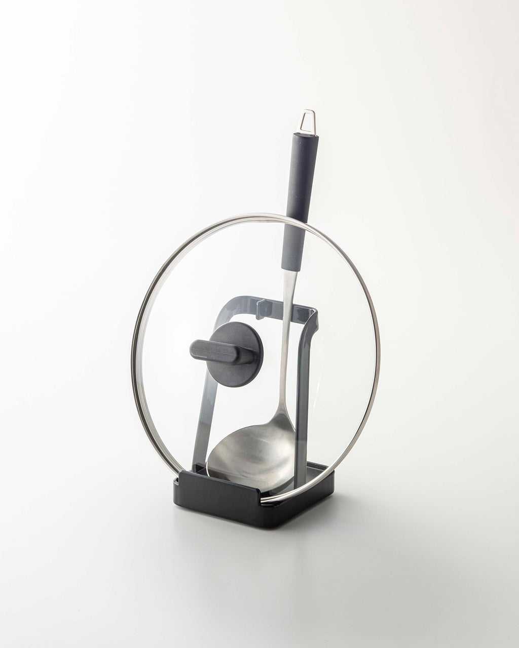 Hom & Ember – Elegant Steel Lid and Ladle Holder for a Chic Kitchen Aesthetic - Hom & Ember