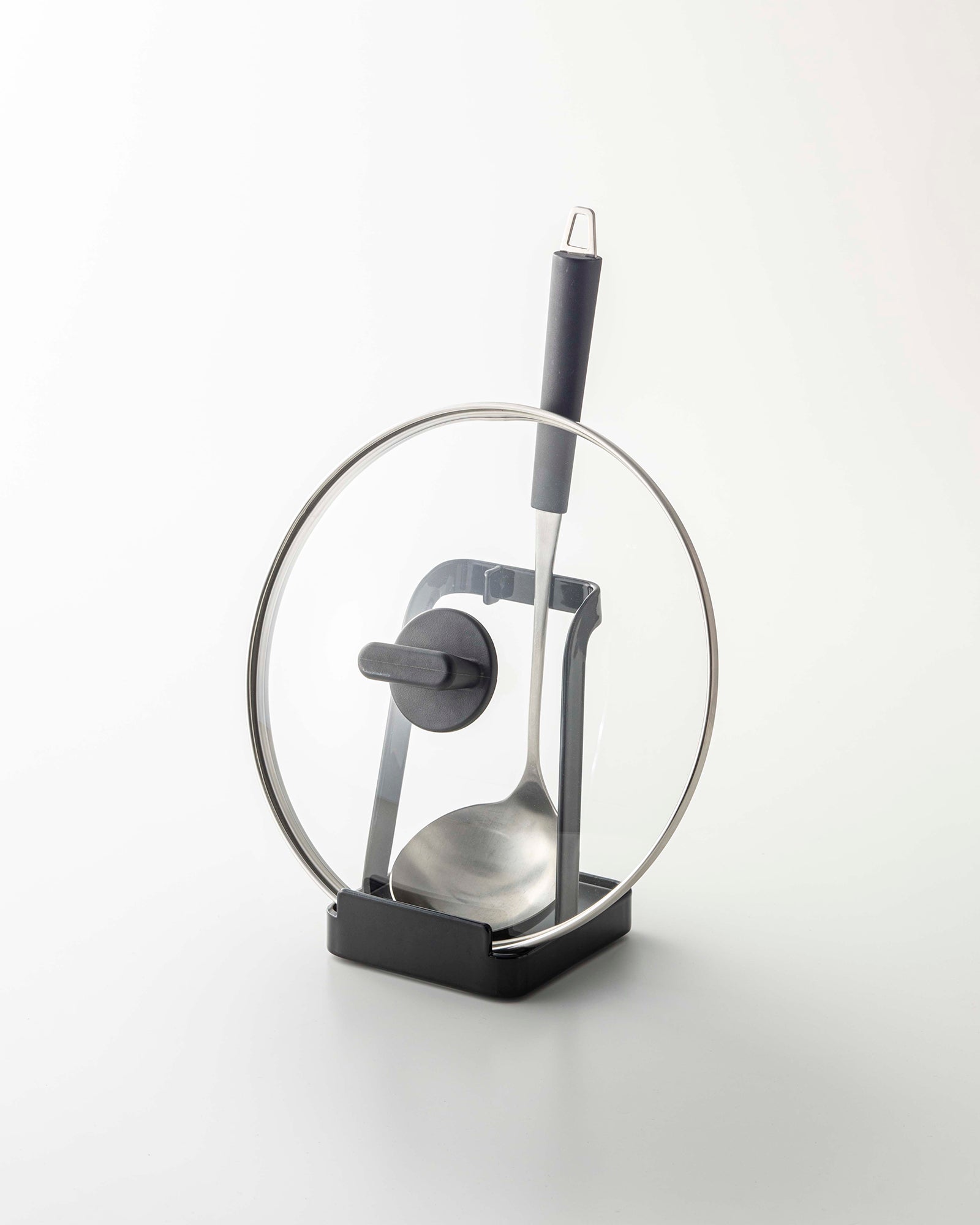 Hom & Ember – Elegant Steel Lid and Ladle Holder for a Chic Kitchen Aesthetic - Hom & Ember