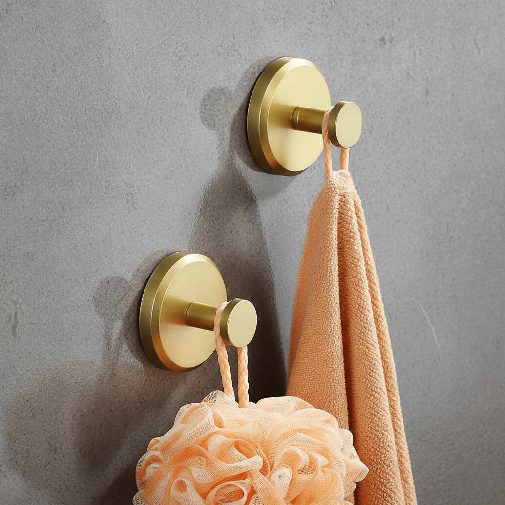 Hom & Ember – Elegant Suction Hooks for Versatile Home Organisation with Timeless Charm - Hom & Ember