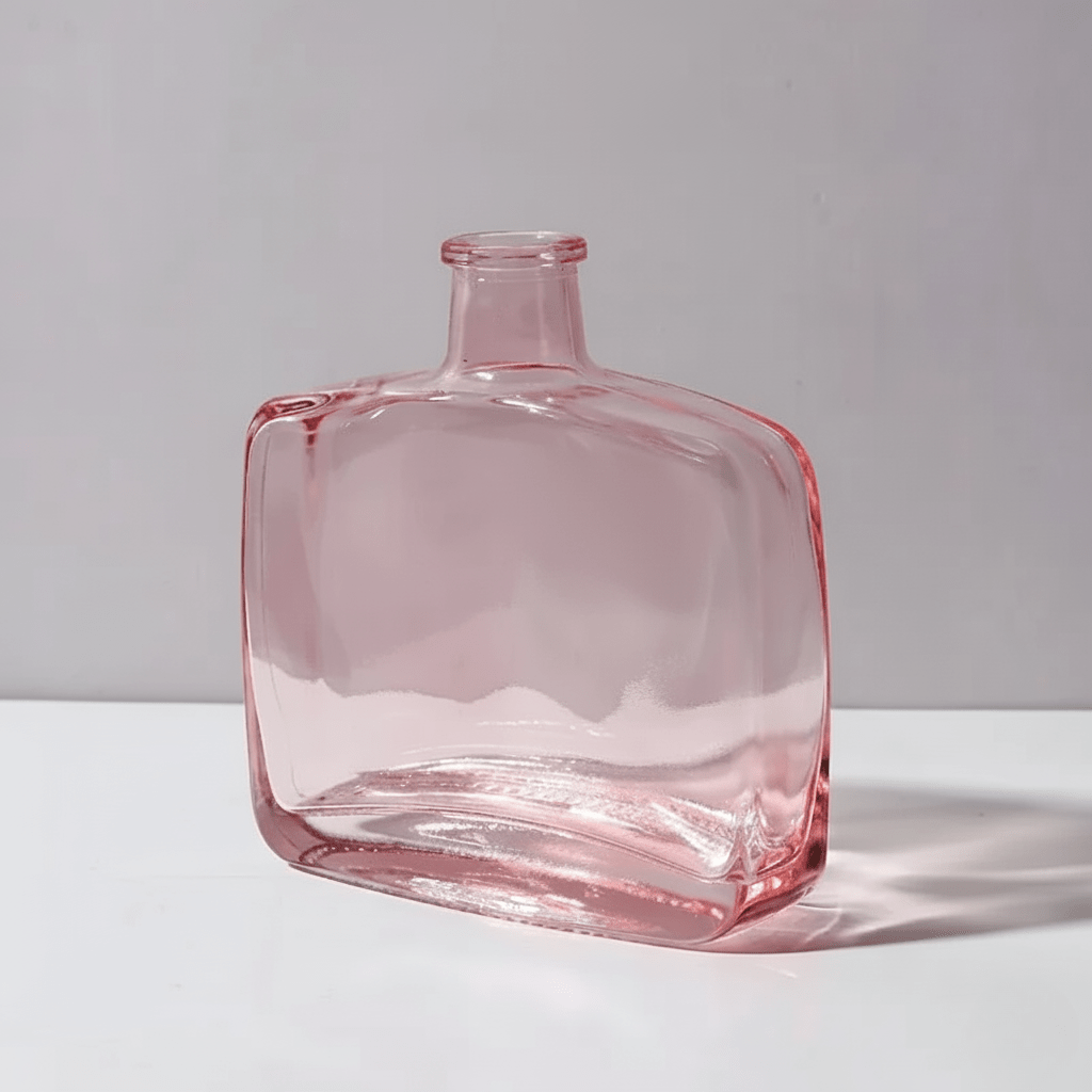 Hom & Ember – Elegant Vintage Glass Flower Vase for a Stylish and Aesthetic Display - Hom & Ember