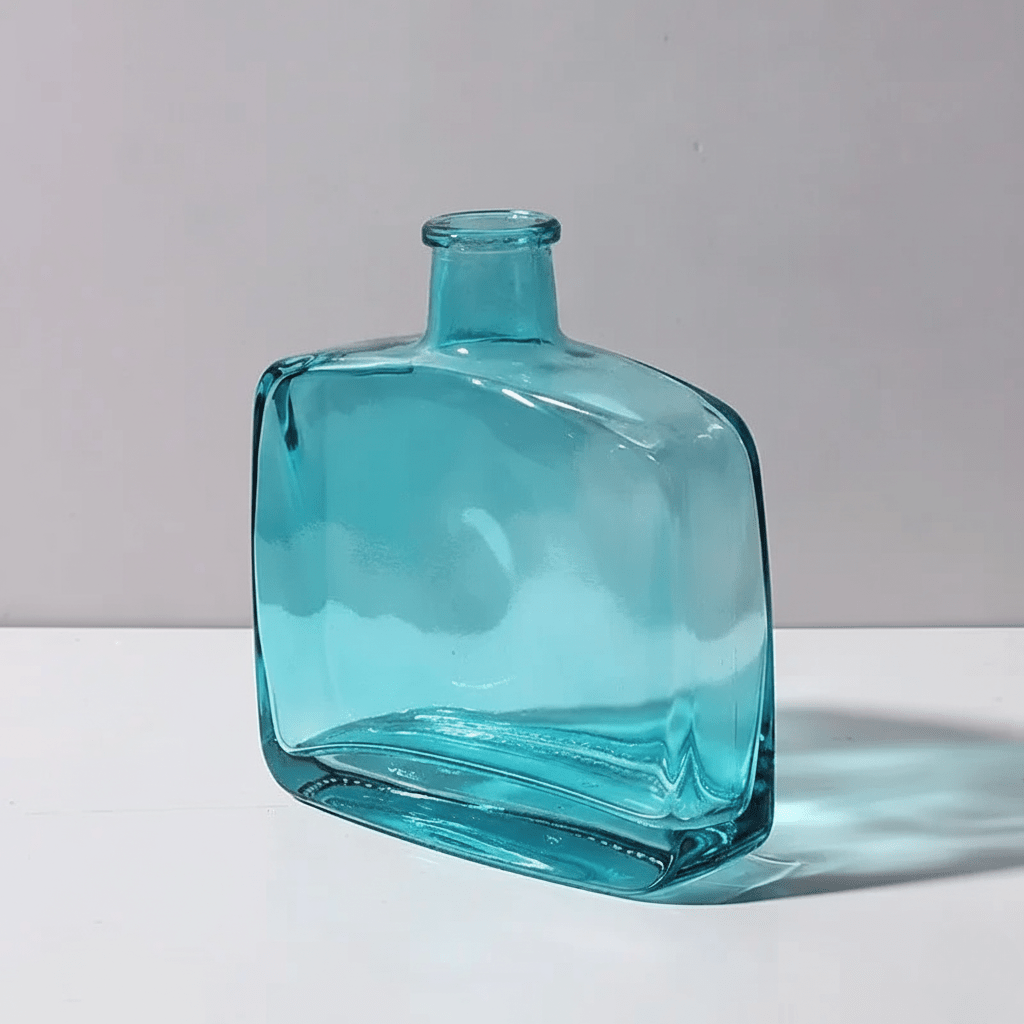 Hom & Ember – Elegant Vintage Glass Flower Vase for a Stylish and Aesthetic Display - Hom & Ember