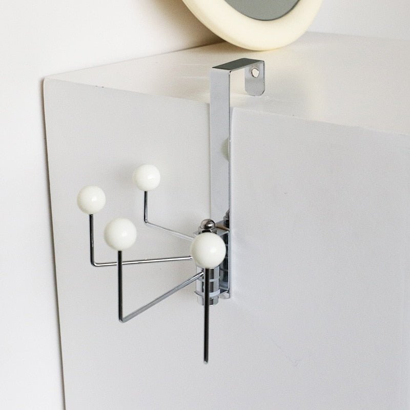 Hom & Ember – Elegant Wall Hooks with Round Ball Accent for Stylish Organisation and Contemporary Touch - Hom & Ember