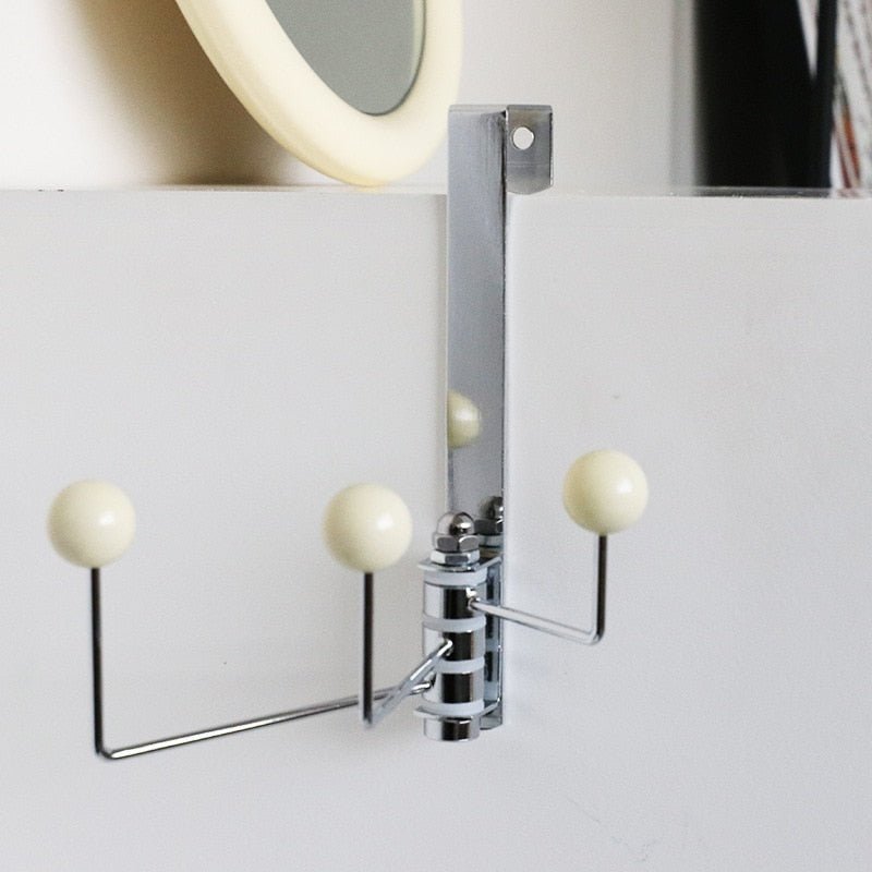 Hom & Ember – Elegant Wall Hooks with Round Ball Accent for Stylish Organisation and Contemporary Touch - Hom & Ember