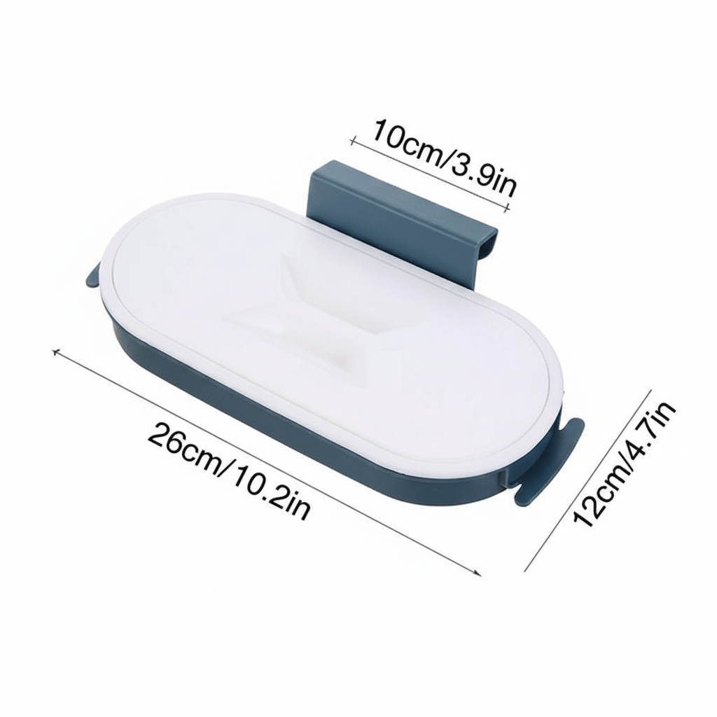 Hom & Ember – Elegant Wall - Mounted Kitchen Bin Lid for a Stylish and Neat Counter Spaces - Hom & Ember