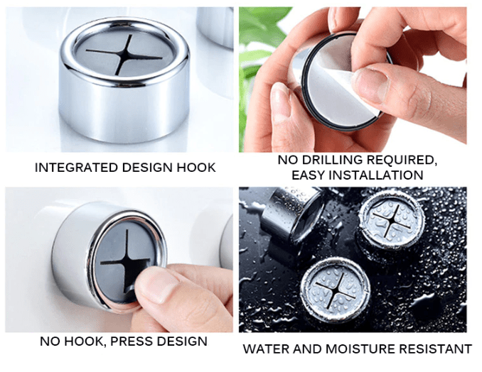 Hom & Ember – Elegant Wall - Mounted Towel Holders for Stylish Kitchen Spaces with Timeless Charm - Hom & Ember