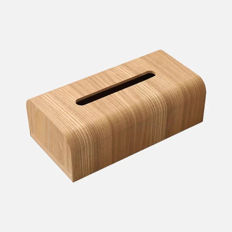Hom & Ember – Elegant Walnut Wood Tissue Box for a Touch of Sophistication - Hom & Ember