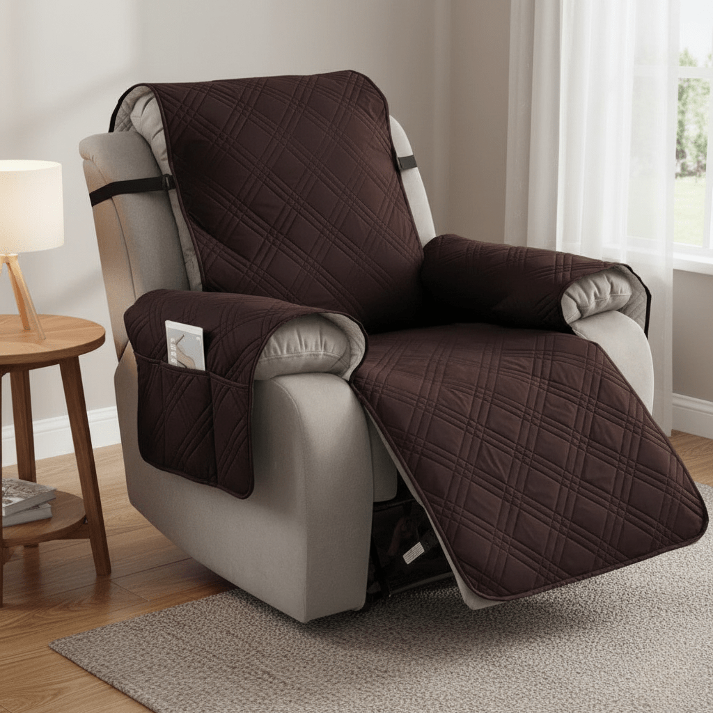 Hom & Ember – Elegant Waterproof Cover for Recliner Chairs, Perfect for a Serene Ambiance - Hom & Ember