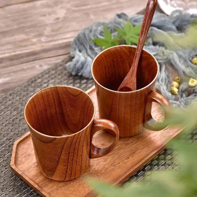 Hom & Ember – Elegant Wooden Cup for a Touch of Timeless Style and Serene Ambiance - Hom & Ember