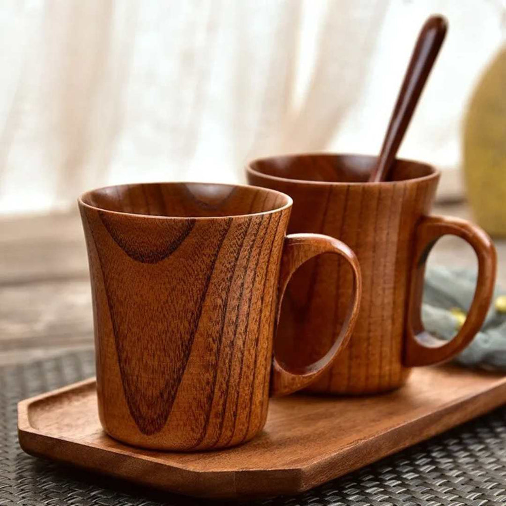 Hom & Ember – Elegant Wooden Cup for a Touch of Timeless Style and Serene Ambiance - Hom & Ember