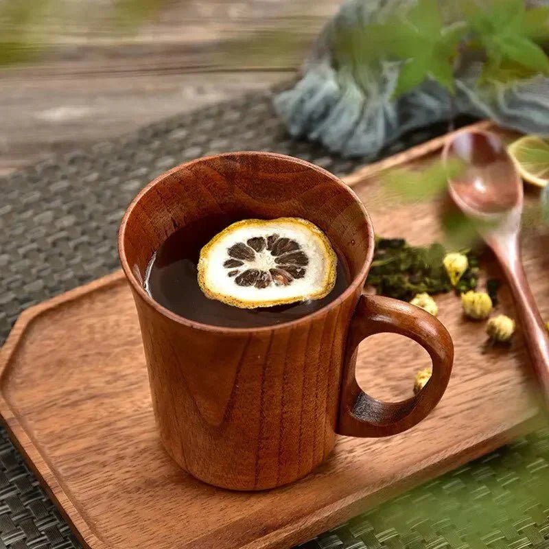 Hom & Ember – Elegant Wooden Cup for a Touch of Timeless Style and Serene Ambiance - Hom & Ember