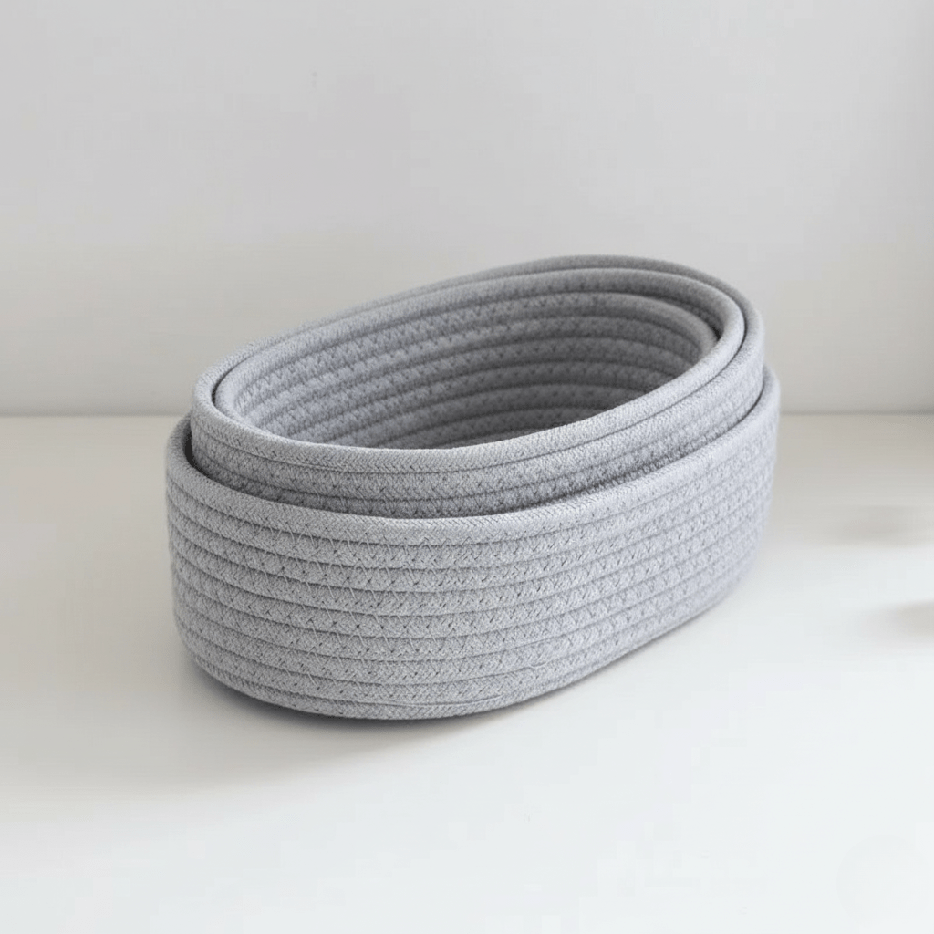 Hom & Ember – Elegant Woven Storage Basket for a Stylish Storage Solution - Hom & Ember