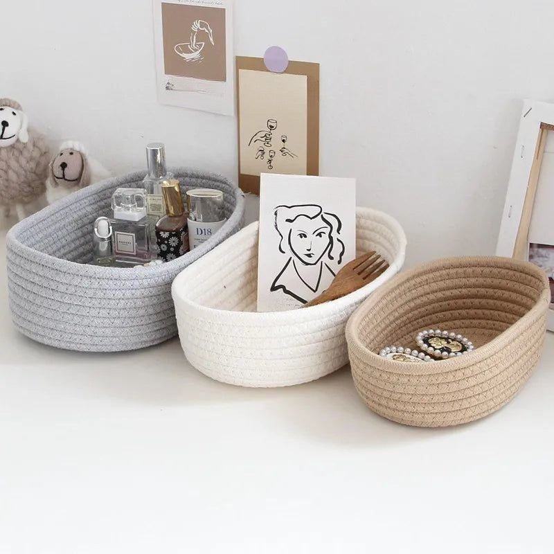 Hom & Ember – Elegant Woven Storage Basket for a Stylish Storage Solution - Hom & Ember