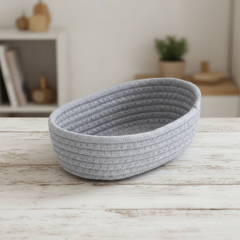 Hom & Ember – Elegant Woven Storage Basket for a Stylish Storage Solution - Hom & Ember