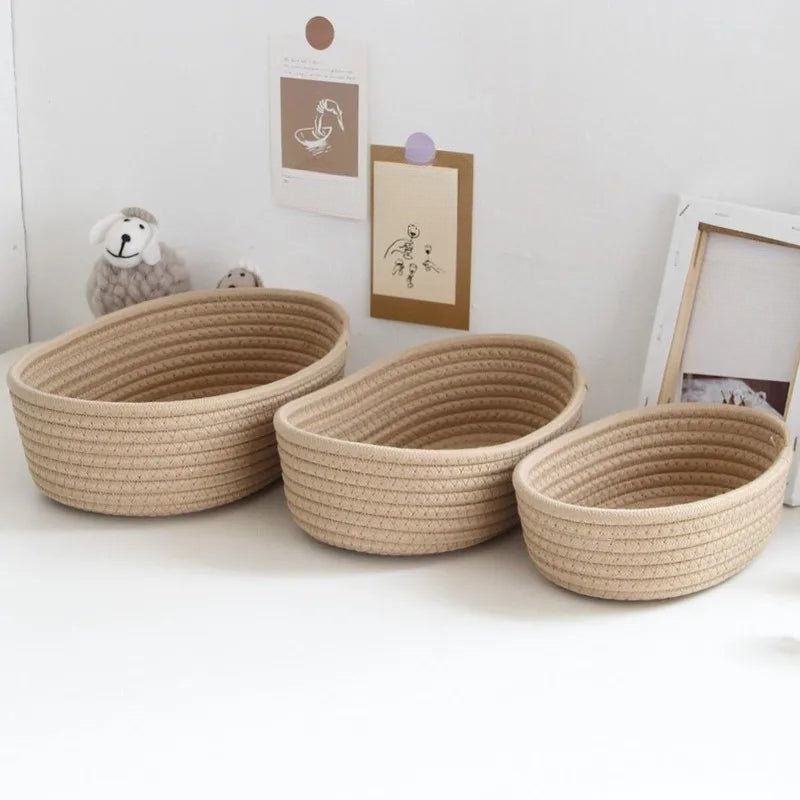 Hom & Ember – Elegant Woven Storage Basket for a Stylish Storage Solution - Hom & Ember