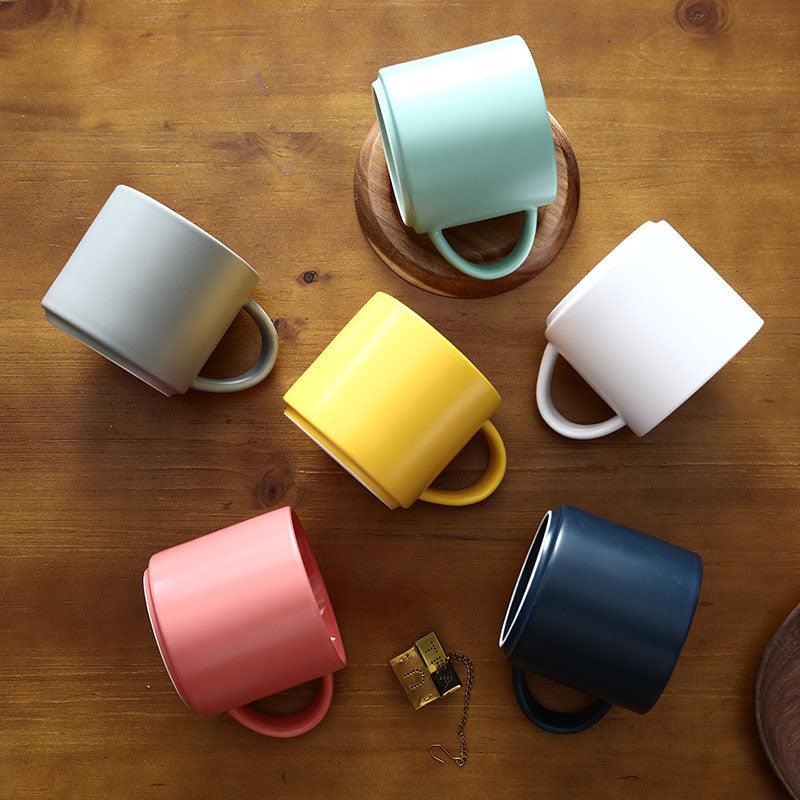 Hom & Ember – European - Style Luxury Ceramic Coffee Mug for a Delightful Sip - Hom & Ember