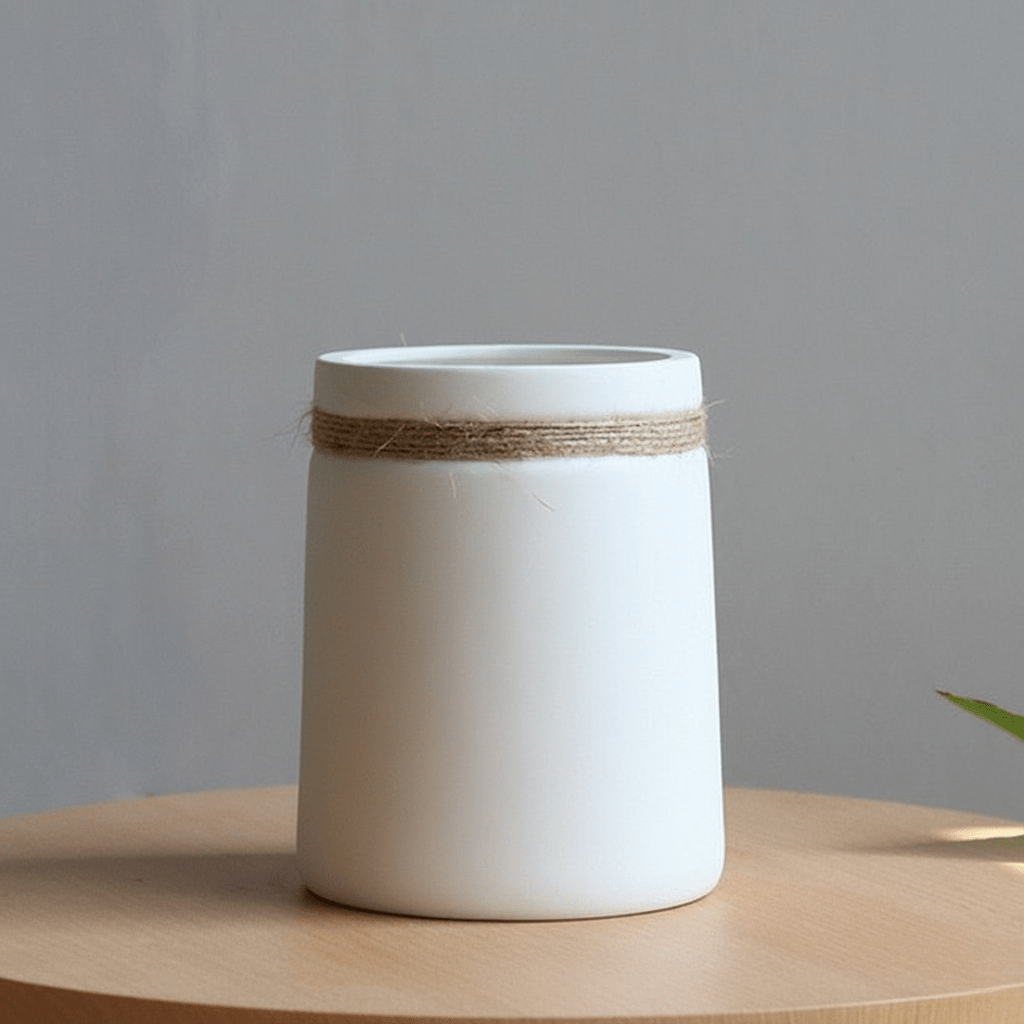 Hom & Ember – Exquisite Boho - Inspired Ceramic Vase for a Serene Ambiance - Hom & Ember