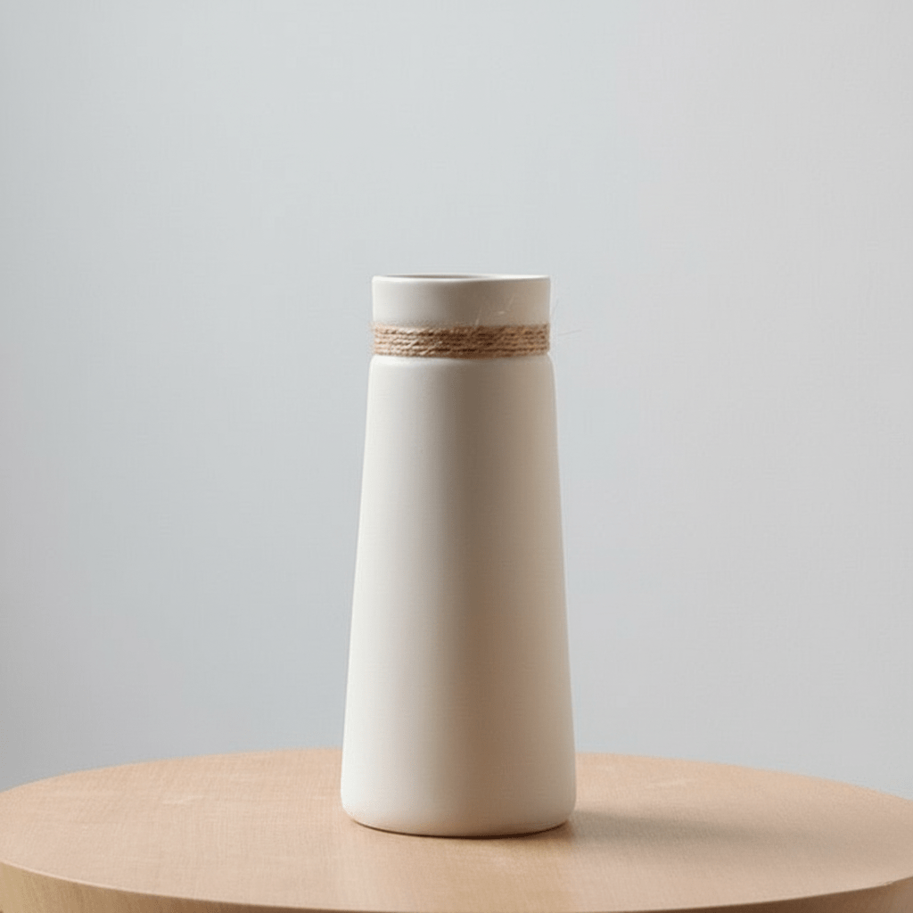 Hom & Ember – Exquisite Boho - Inspired Ceramic Vase for a Serene Ambiance - Hom & Ember