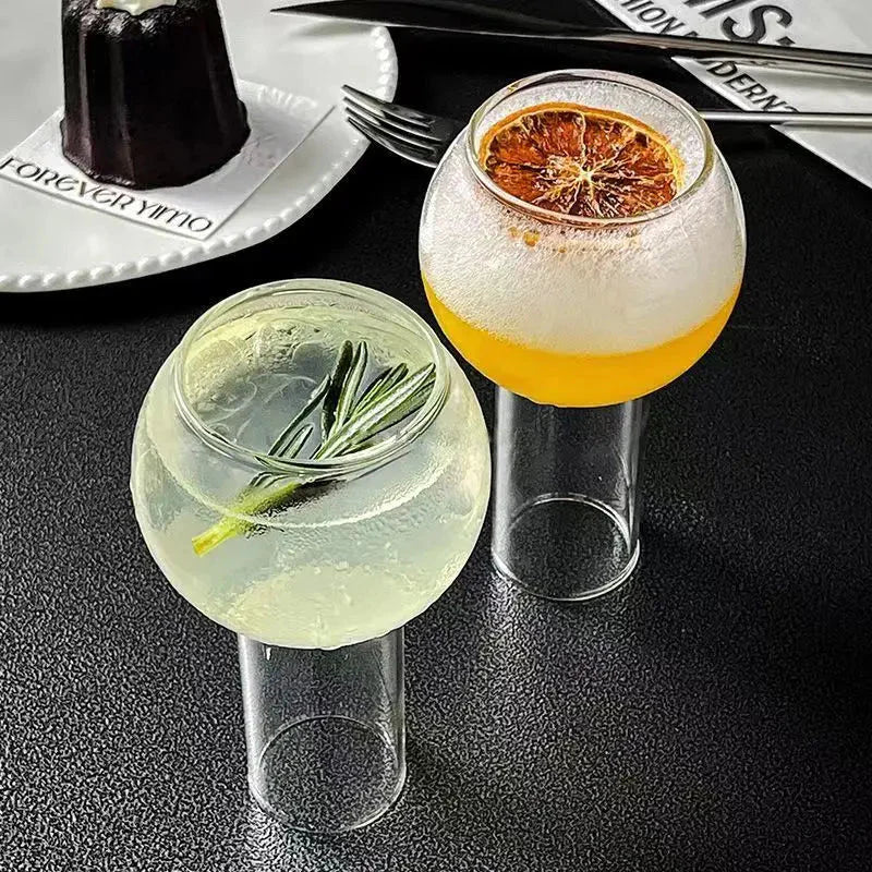 Hom & Ember – Exquisite Borosilicate Cocktail Glass for Stylish Celebrations with Timeless Elegance - Hom & Ember