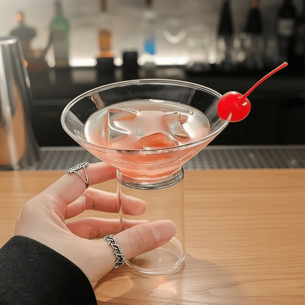 Hom & Ember – Exquisite Borosilicate Cocktail Glass for Stylish Celebrations with Timeless Elegance - Hom & Ember