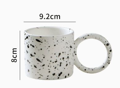 Hom & Ember – Exquisite Ceramic Mug in Soft Glazed Finish for a Timeless Elegance - Hom & Ember