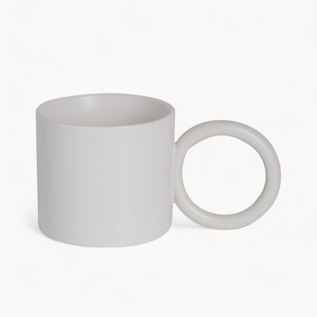 Hom & Ember – Exquisite Ceramic Mug in Soft Glazed Finish for a Timeless Elegance - Hom & Ember