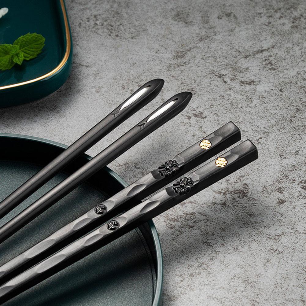 Hom & Ember – Exquisite Chopsticks Set of 5 Pairs for an Elegant Dining Experience - Hom & Ember