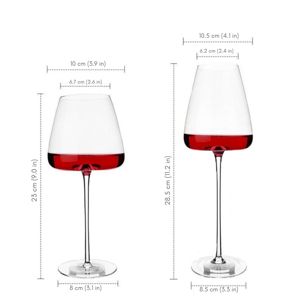 Hom & Ember – Exquisite Handcrafted Crystal Wine Glasses for Elegant Gatherings with Timeless Charm - Hom & Ember