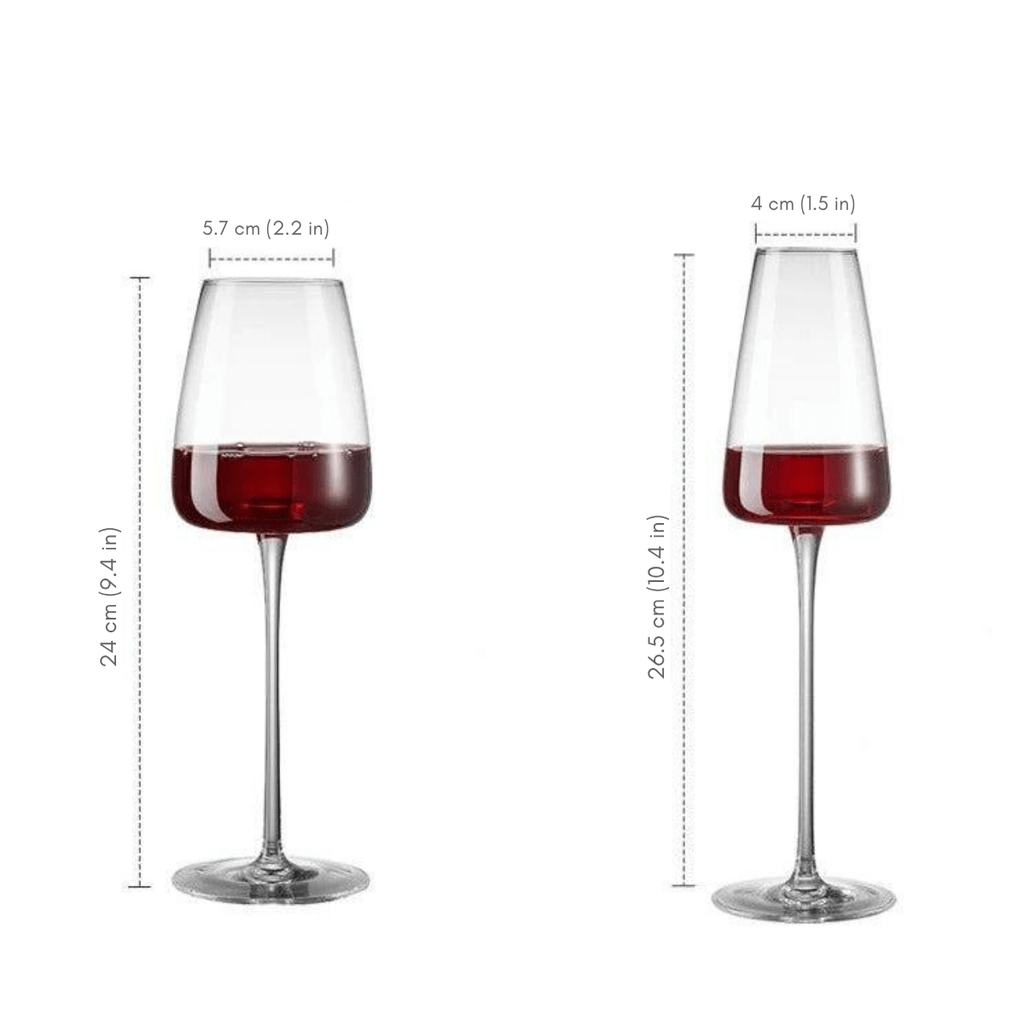 Hom & Ember – Exquisite Handcrafted Crystal Wine Glasses for Elegant Gatherings with Timeless Charm - Hom & Ember