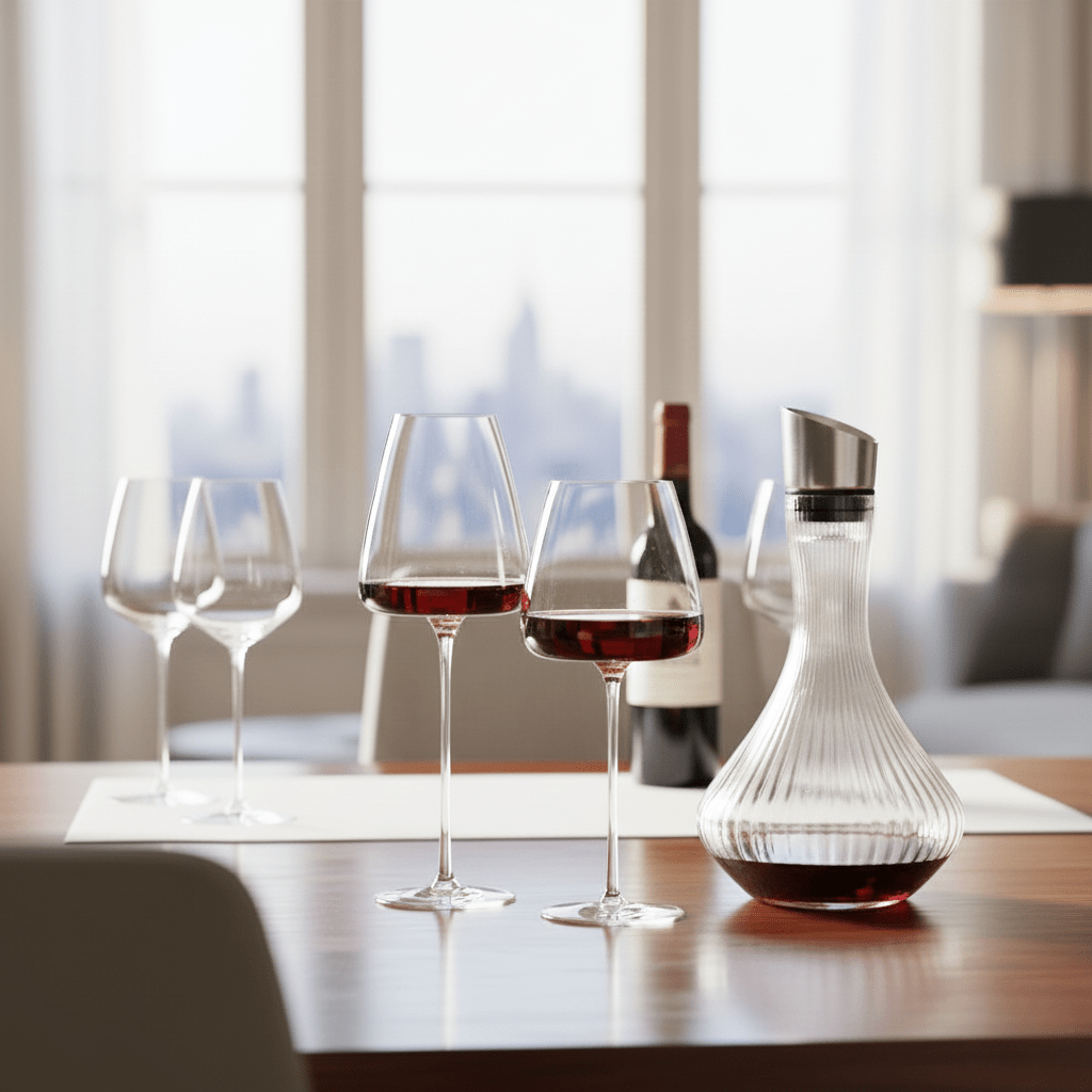 Hom & Ember – Exquisite Handcrafted Crystal Wine Glasses for Elegant Gatherings with Timeless Charm - Hom & Ember