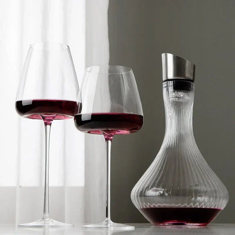 Hom & Ember – Exquisite Handcrafted Crystal Wine Glasses for Elegant Gatherings with Timeless Charm - Hom & Ember