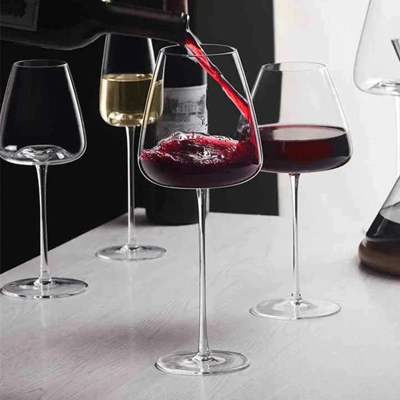 Hom & Ember – Exquisite Handcrafted Crystal Wine Glasses for Elegant Gatherings with Timeless Charm - Hom & Ember