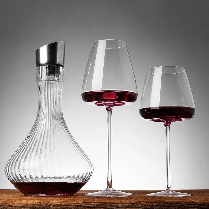 Hom & Ember – Exquisite Handcrafted Crystal Wine Glasses for Elegant Gatherings with Timeless Charm - Hom & Ember