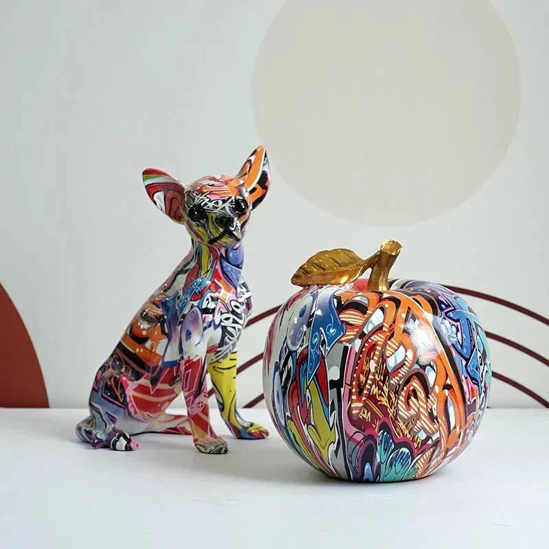 Hom & Ember – Exquisite Handcrafted Resin Apple Figurines for a Vibrant Touch of Elegance - Hom & Ember