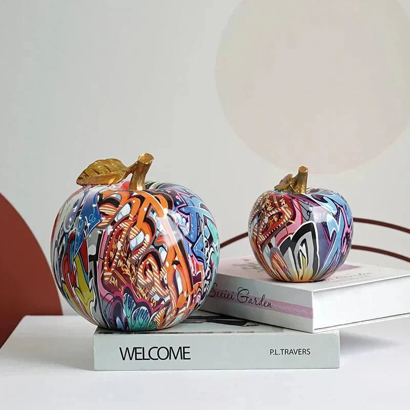Hom & Ember – Exquisite Handcrafted Resin Apple Figurines for a Vibrant Touch of Elegance - Hom & Ember