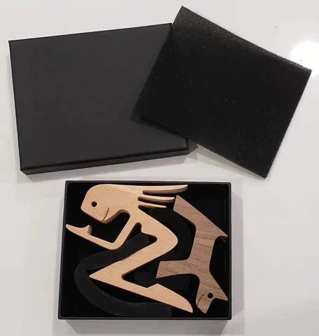 Hom & Ember – Exquisite Handcrafted Wooden Dog Sculptures for a Serene Ambiance - Hom & Ember