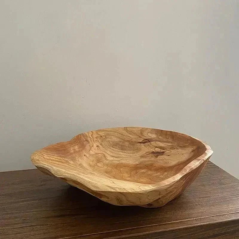 Hom & Ember – Exquisite Handcrafted Wooden Fruit Bowl for a Timeless Touch of Nature to Your Space - Hom & Ember