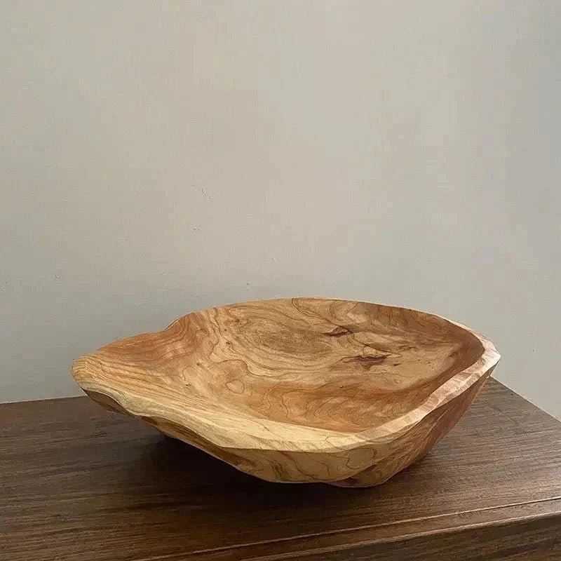 Hom & Ember – Exquisite Handcrafted Wooden Fruit Bowl for a Timeless Touch of Nature to Your Space - Hom & Ember