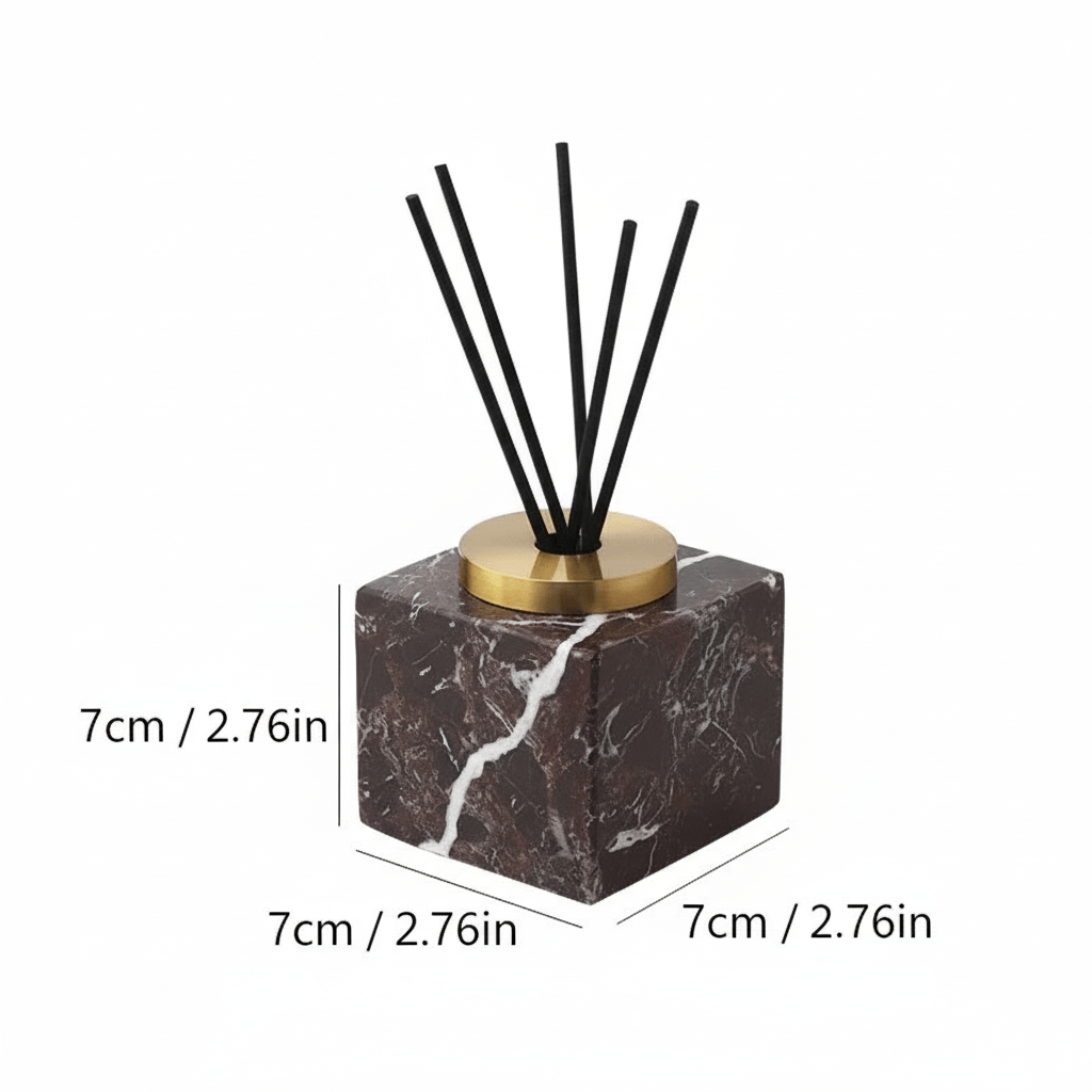 Hom & Ember – Exquisite Handmade Marble Diffuser for Elegant Spaces and Serene Ambiance - Hom & Ember