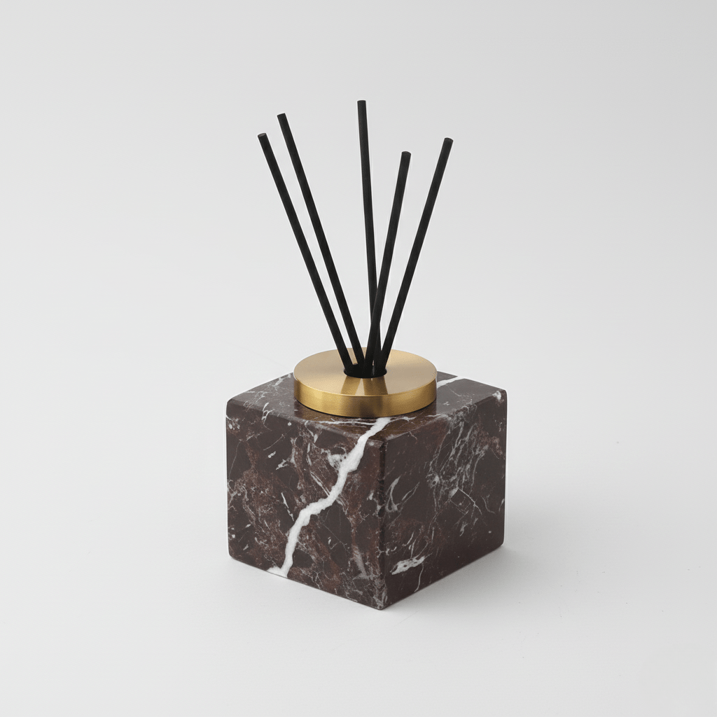 Hom & Ember – Exquisite Handmade Marble Diffuser for Elegant Spaces and Serene Ambiance - Hom & Ember