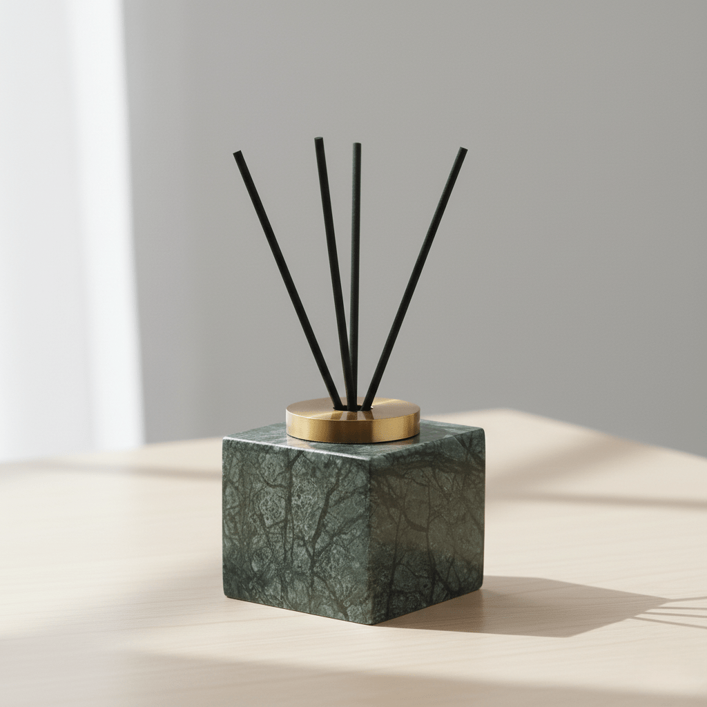 Hom & Ember – Exquisite Handmade Marble Diffuser for Elegant Spaces and Serene Ambiance - Hom & Ember