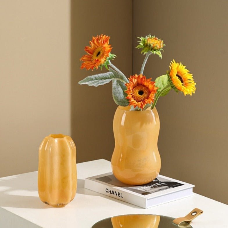 Hom & Ember – Exquisite Murano Glass Vase for a Touch of Luxury with Timeless Charm - Hom & Ember